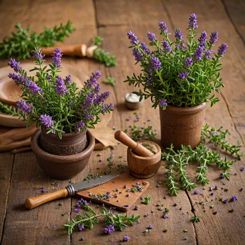 Tymianek – właściwości lecznicze i zastosowanie w kuchni